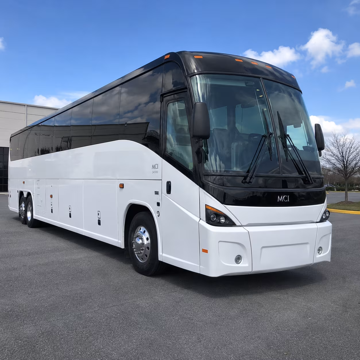 lynn charter bus rental exterior