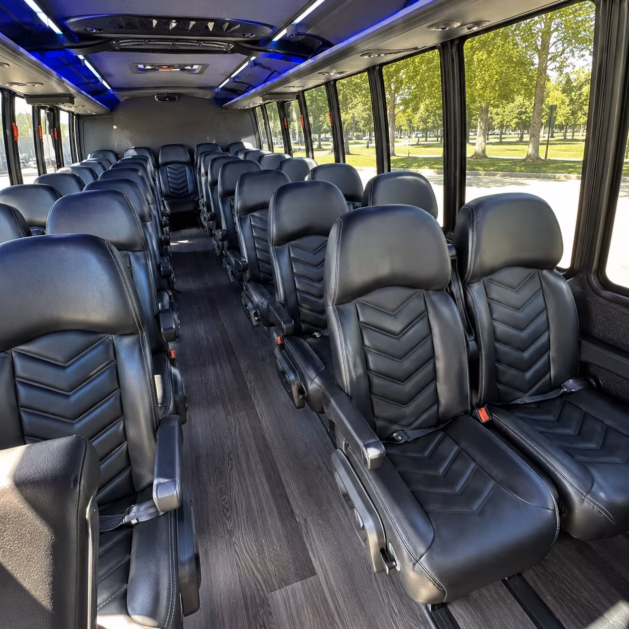 minibuses and charter buses for larger new bedford prom groups