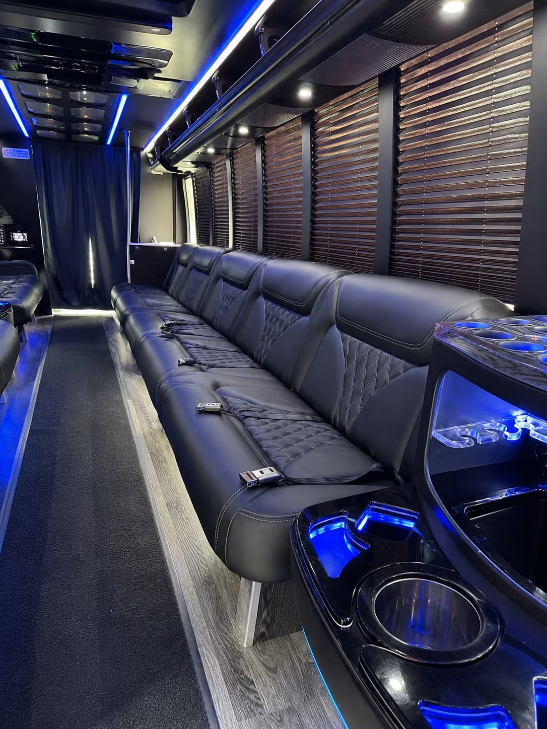 new bedford night out party bus rental