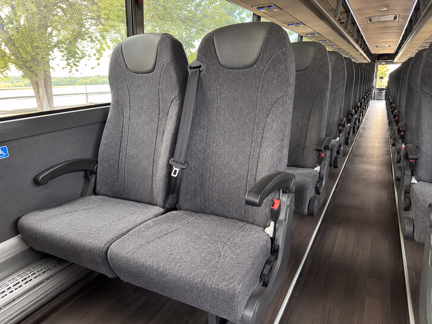 warwick charter bus rental inside